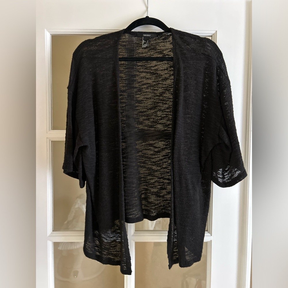 Soft lightweight cardigan sweater